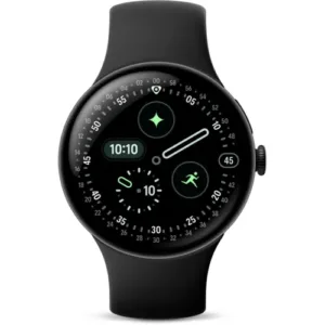Google Pixel Watch 4 | 45mm AMOLED Display | Personalised Fitness Insights | Gemini AI Assistant | Up to 40H Battery (Obsidian)