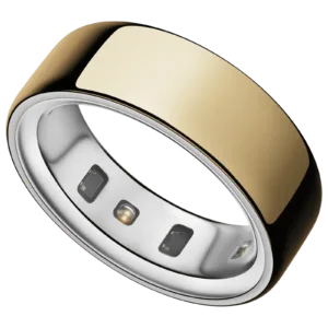 Oura Ring 4 Smart Ring with Activity Tracker (Size 10, Smart Sensing Technology, Gold)