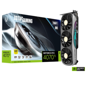 ZOTAC GAMING GeForce RTX 4070 Ti Trinity OC Graphics Card – 12GB GDDR6X | ZT-D40710J-10P